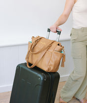 Gemini Mini Convertible Backpack - Almond