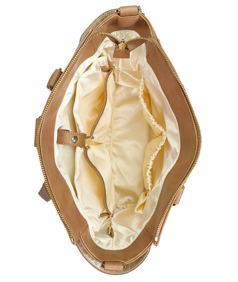 Gemini Mini Convertible Backpack - Almond