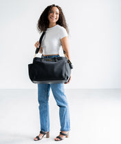 Aquila Tote Bag - Black Nylon