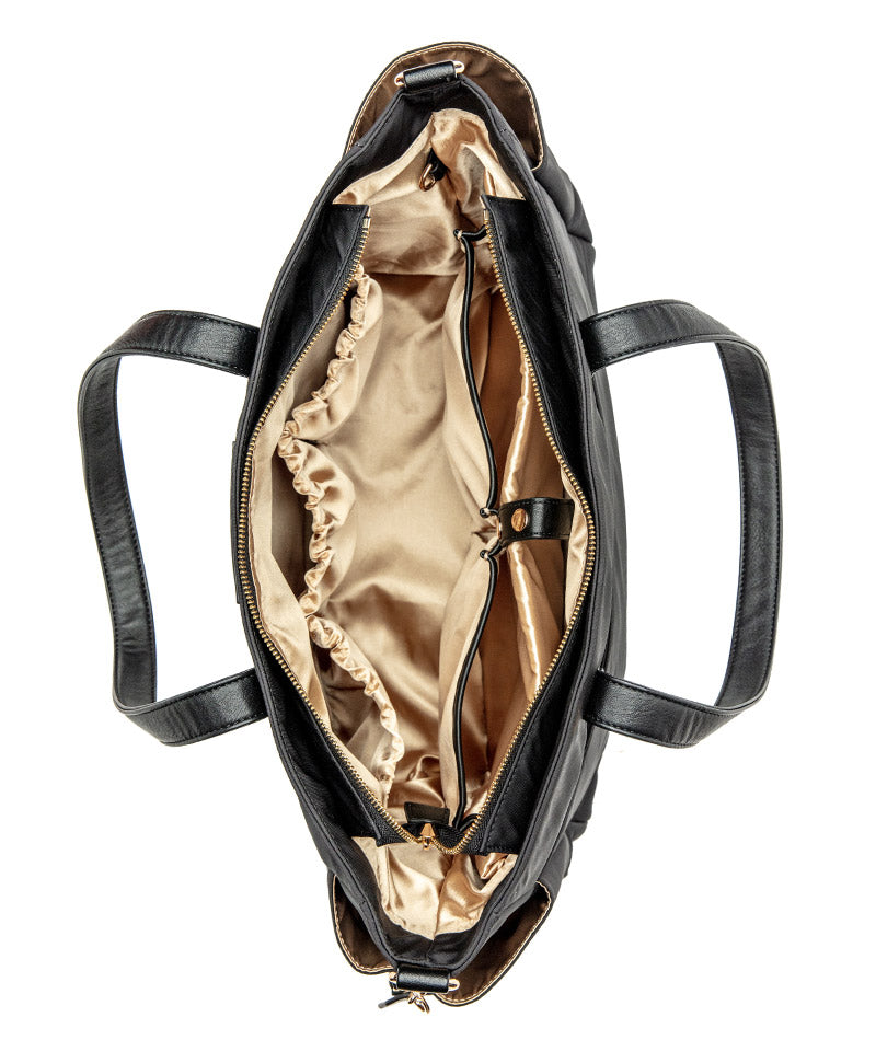 Aquila Tote Bag - Black Nylon