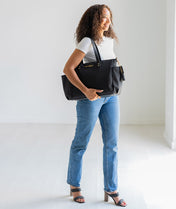 Aquila Tote Bag - Black Nylon
