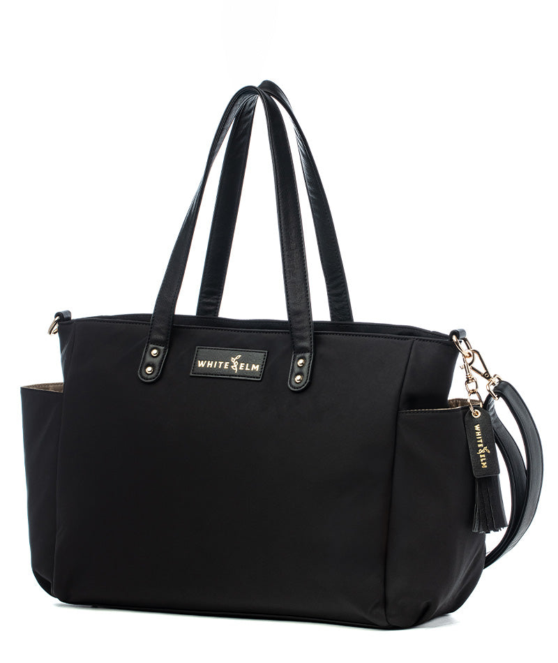 Aquila Tote Bag - Black Nylon