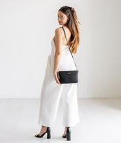 Ara Convertible Crossbody Clutch - Black Nylon