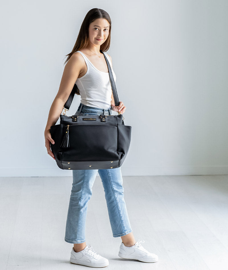 Gemini Convertible Backpack - Black Nylon