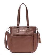 Carina Tote Bag - Coffee Brown