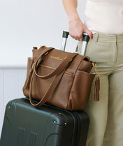 Gemini Mini Convertible Backpack - Coffee Brown