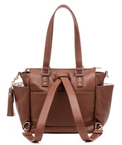 Gemini Mini Convertible Backpack - Coffee Brown