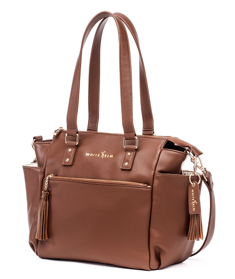 Gemini Mini Convertible Backpack - Coffee Brown