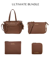 Gemini Convertible Backpack - Coffee Brown