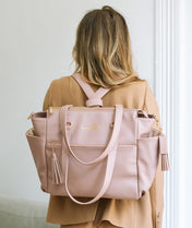 Gemini Convertible Backpack - Dusty Rose