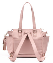 Gemini Mini Convertible Backpack - Dusty Rose