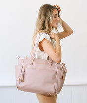 Gemini Convertible Backpack - Dusty Rose