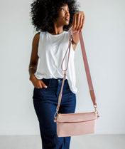 Skye Sling Bag - Dusty Rose