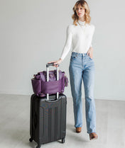 Gemini Mini Convertible Backpack - Plum