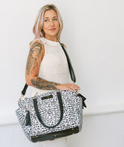 Gemini Convertible Backpack - Leopard Nylon