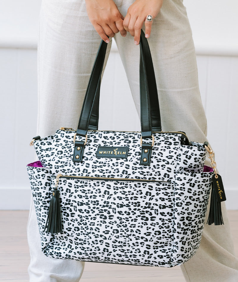 Gemini Convertible Backpack - Leopard Nylon