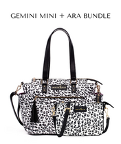 Gemini Mini Convertible Backpack - Leopard Nylon