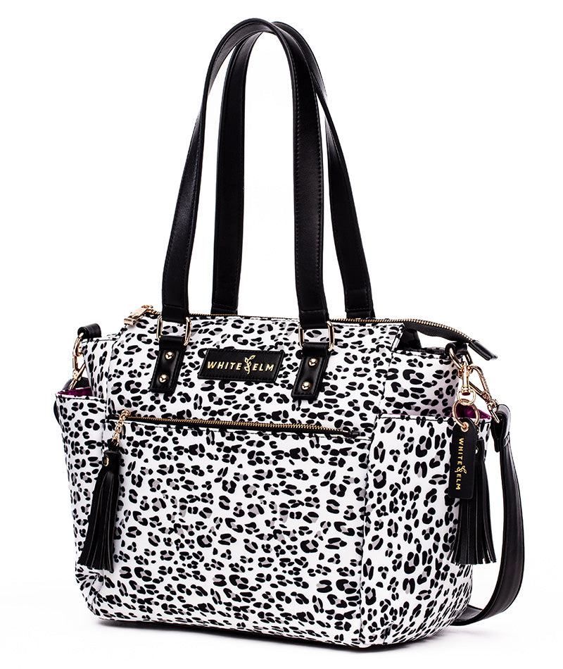 Gemini Mini Convertible Backpack - Leopard Nylon
