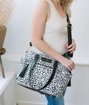 Gemini Mini Convertible Backpack - Leopard Nylon