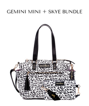 Gemini Mini Convertible Backpack - Leopard Nylon