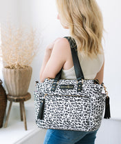 Gemini Mini Convertible Backpack - Leopard Nylon