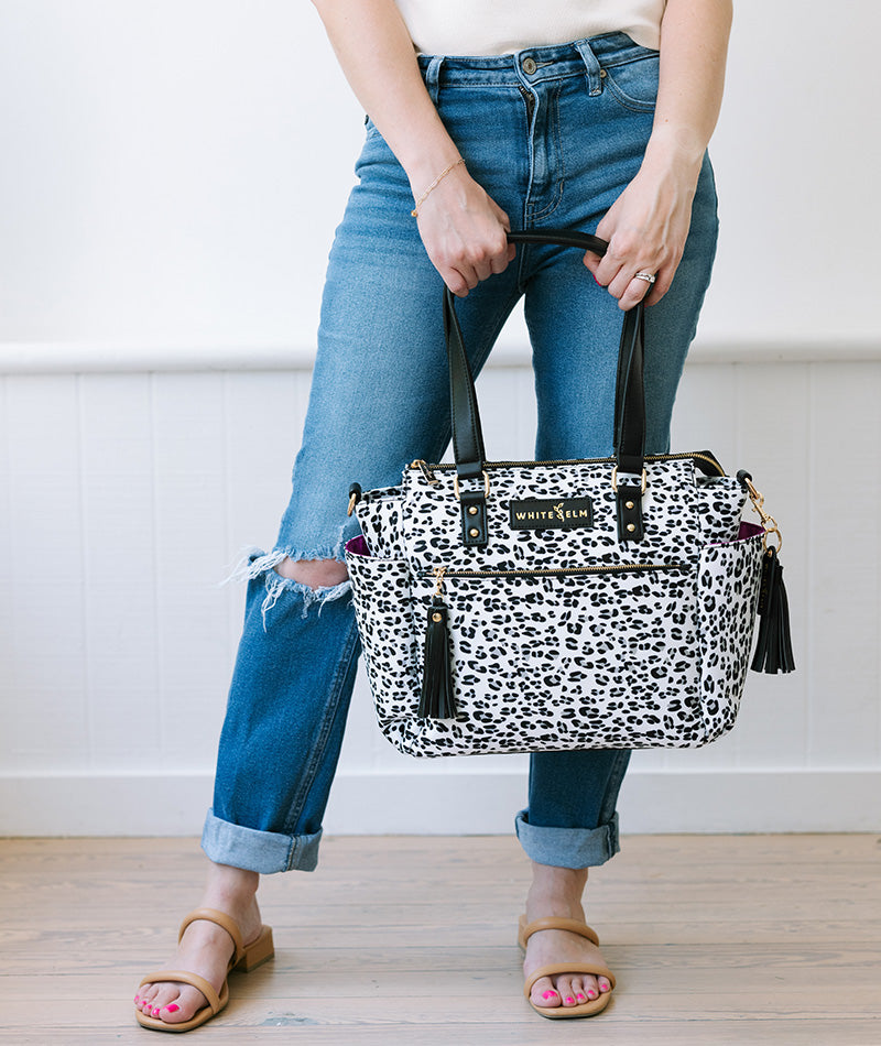 Gemini Mini Convertible Backpack - Leopard Nylon