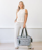 Gemini Convertible Backpack - Leopard Nylon