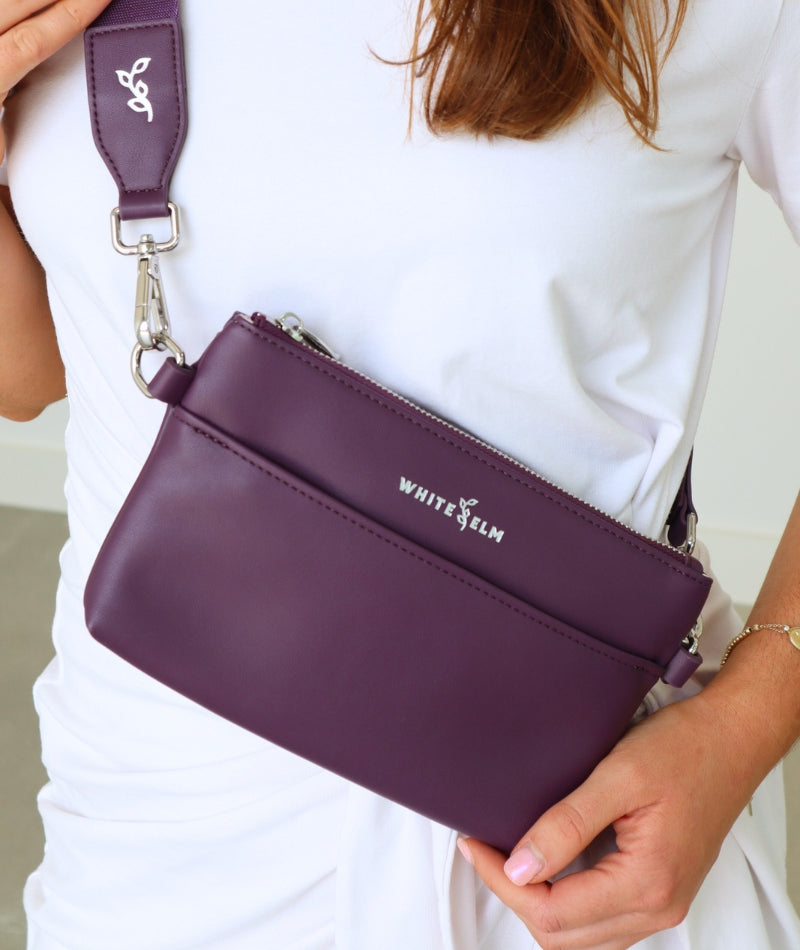 Skye Sling Bag - Plum