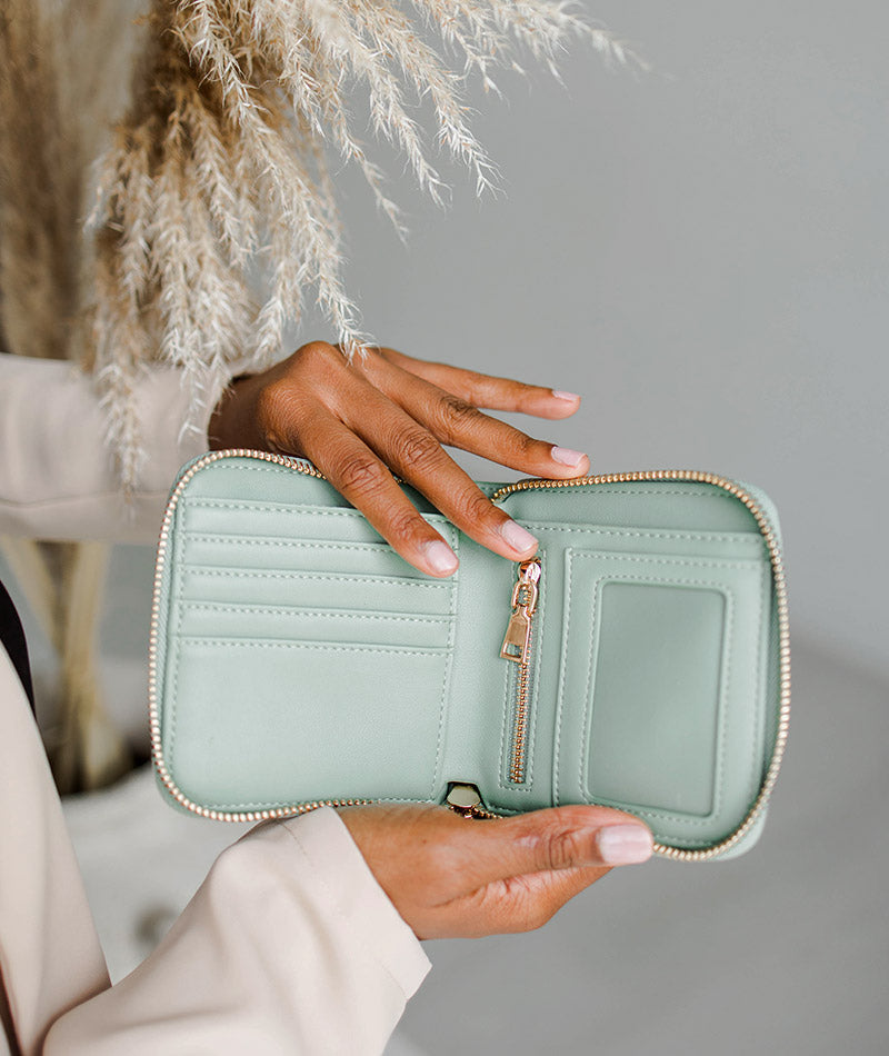 Starla Wallet - Seafoam