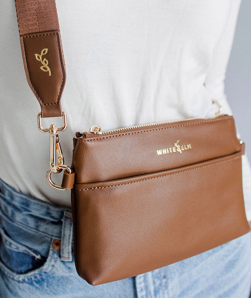 Skye Sling Bag - Coffee Brown