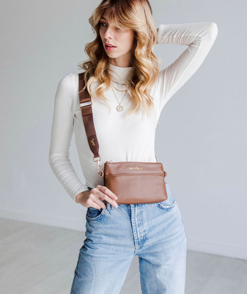 Skye Sling Bag - Coffee Brown