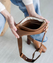 Skye Sling Bag - Coffee Brown