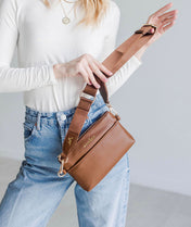 Skye Sling Bag - Coffee Brown