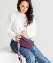 Skye Sling Bag - Plum