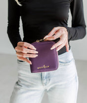 Starla Wallet - Plum
