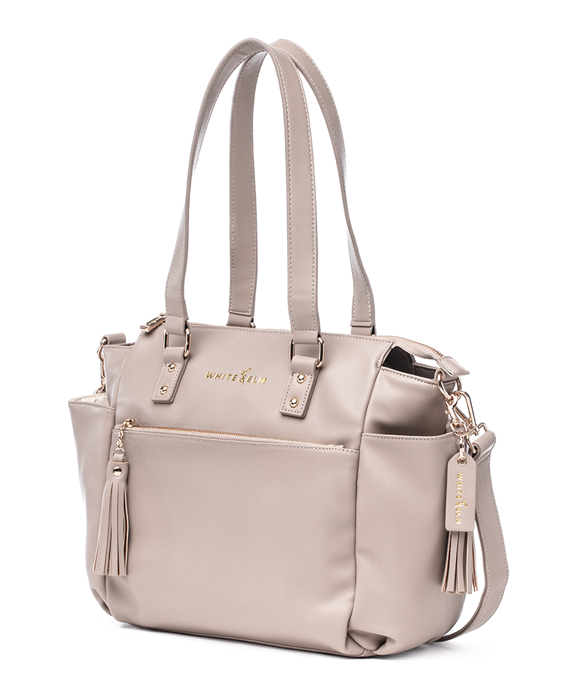 Gemini Mini Convertible Backpack - Taupe