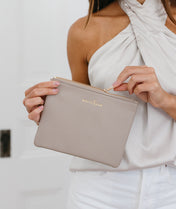Maia Cosmetic Bag - Taupe