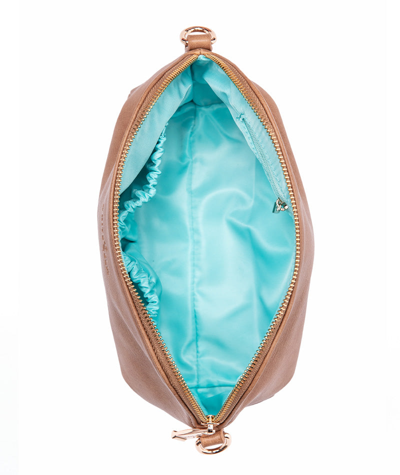 Rosette Crossbody - Almond