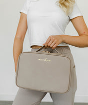 Aven Travel Train Case - Taupe