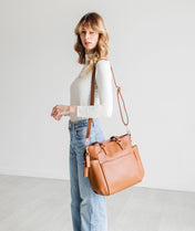Carina Tote Bag - Caramel