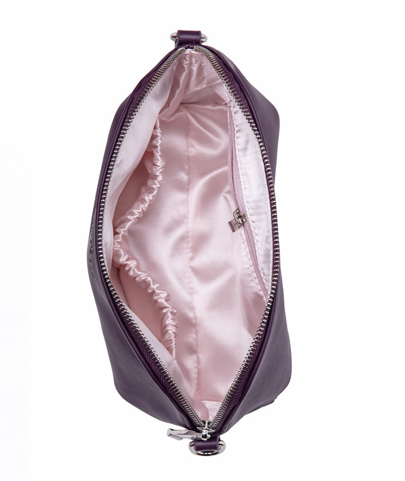 Rosette Crossbody - Plum