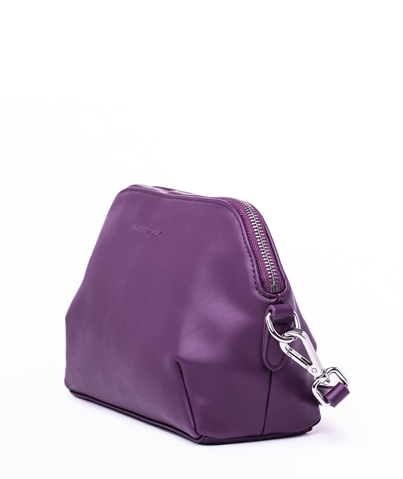 Rosette Crossbody - Plum