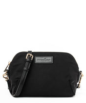 Rosette Crossbody - Black Nylon