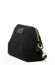 Rosette Crossbody - Black Nylon