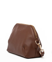 Rosette Crossbody - Coffee