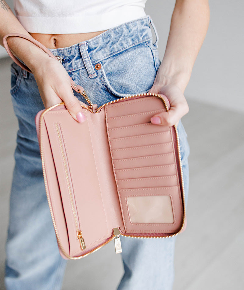 Vera Wallet - Dusty Rose