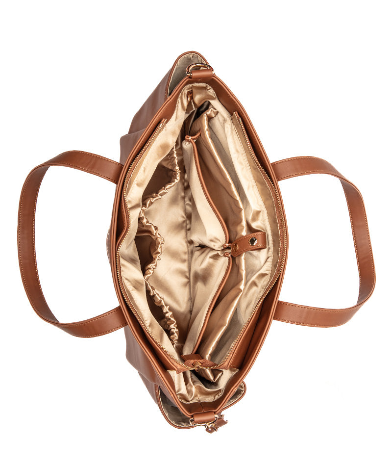 Aquila Tote Bag - Caramel