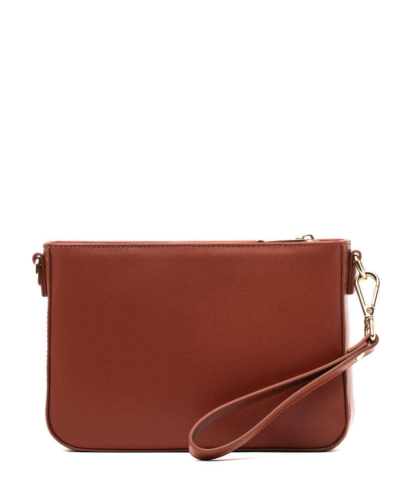 Ara Convertible Crossbody Clutch - Terracotta