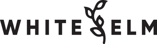 white elm logo black
