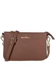 Ara Convertible Crossbody Clutch - Coffee Brown